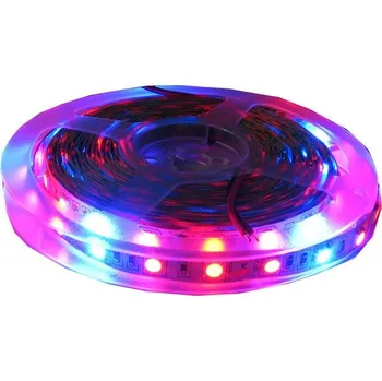 LED páska LED pásek GROW 12V 10mm plnospektrální, 60x LED5050/m, IP20, cívka 5m