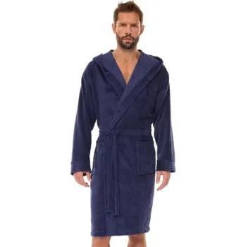 Pánský župan Pánský župan LaL 2521 - s kapucí Modrá 2XL