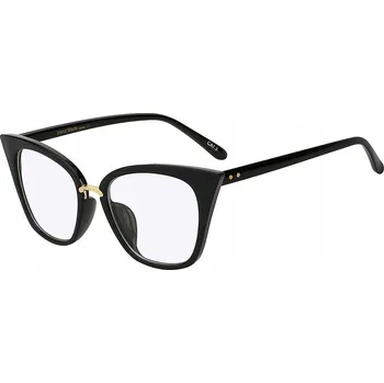 VeyRey Brýle blokující modré světlo hranaté Lithgrow černá