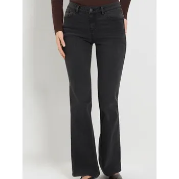 Sinsay - Džíny flare s nízkým pasem - černá - 947GY-90J - 947GY-90J-36