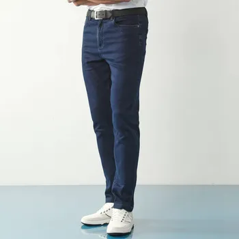 Dámské džíny Blancheporte Rovné džíny s 5 kapsami ze strečového denimu pro postavu méně než 170 cm tmavě modrá 56