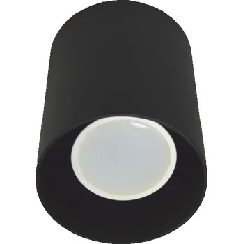 Stropní reflektor kulatý Brolux černý