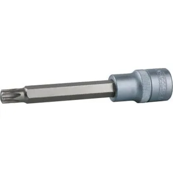 Ruční nářadí KS Tools Nástrčný ořech s bitem 1/2", profil Torx, s čelním otvorem, dlouhý, TB8 911.1632