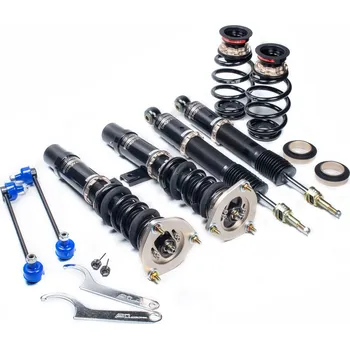 BC Racing výškově a tuhostně stavitelný podvozek série BR typ RA pro Audi A3 8P, r.v. 03-12 s uchycením př.tl. 54,5mm, včetně verze Quattro