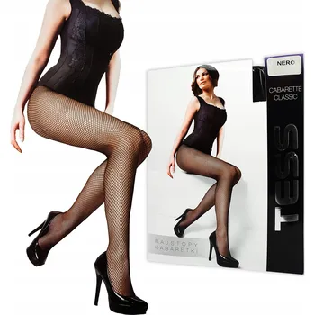 Dámské punčochy Punčocháče kabaretky gajatex CABARETTE CLASSIC 20den černé Nero velikost 3/4