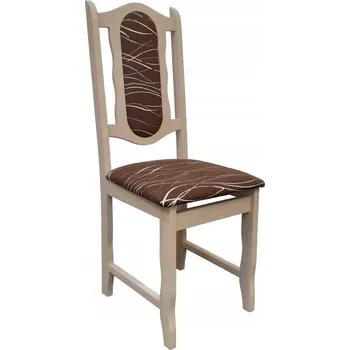 Jídelní židle Jídelní židle BUREWALA, potah safari, dub sonoma