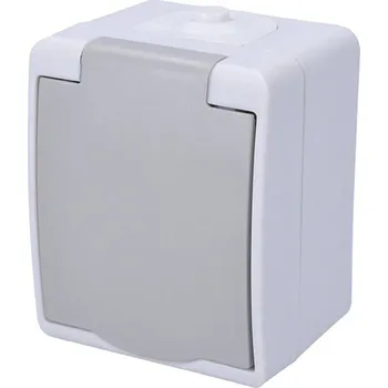 Solight IP54 (5B304) šedá/bílá