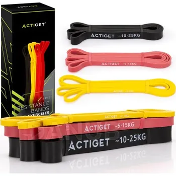 Sport Odporové gumy na cvičení - 3ks