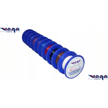 elektrický kabel Sada vodičů SET 0,22 mm2 TLY/LIY 10 x 5 m