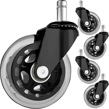 Elektrický lapač Náhradní gumová kolečka pro židle – sada 5 ks