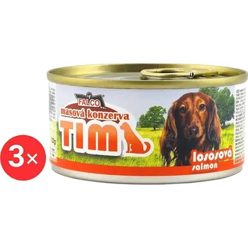 Krmivo pro psa Sokol Falco TIM lososová 3 × 120 g