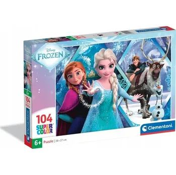 Puzzle Puzzle 104 dílků Ledové Království Frozen 25045 Clementoni 6+