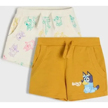 Sinsay - Sada 2&nbsp;kraťas Bluey - hořčicová - 910DY-17X - 910DY-17X-104