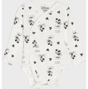 Body Sinsay - Prúžkované body Mickey Mouse - bílá - 153BA-00X - 153BA-00X-80