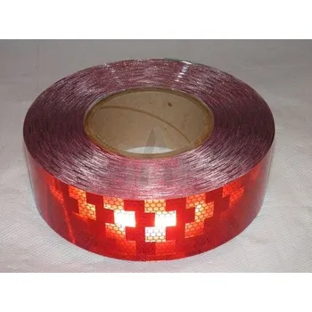 Reflexní páska červená 50mm ORAFOL TWY041