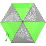 Dětský skládací deštník s magickým efektem - neonová zelená