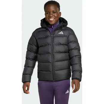 ADIDAS Dětská bunda z&nbsp;umělého peří ČERNÁ