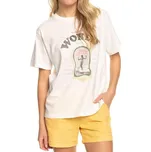 ROXY Dámské turistické tričko Roxy Moonlight Sunset BÍLÁ