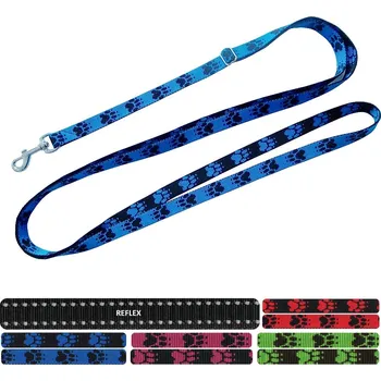 Vodítko pro psa Vodítko popruh prodlužovací, různé dekory 2 x 140-180 cm