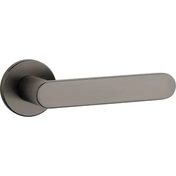 Dveřní kování MP KOVÁNÍ AS - ALORA - R 7S Provedení: BEZ SP. ROZET, Povrch: TITAN