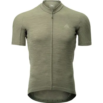 cyklistický dres dres 7MESH Horizon Jersey SS Men's Thyme S