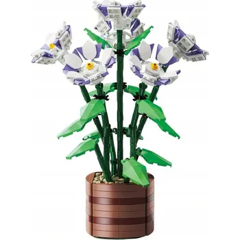 ostatní stavebnice Stavebnice Lilie v květináči - 1189 dílků