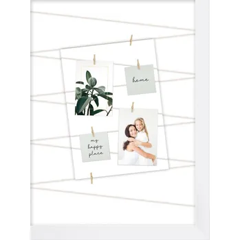 Rám na obraz Bílý rámeček na zeď 40x50 cm – knor ID_1779160