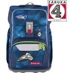 Školní aktovka Step by Step GIANT Starship Galactus, pro prvňáčky - 5dílný set, certifikát AGR