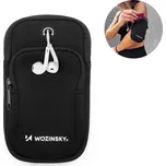 WOZINSKY Sportovní pouzdro na telefon ČERNÁ