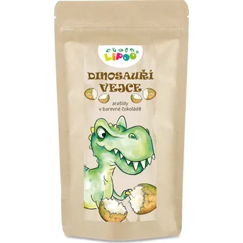 DINOSAUŘÍ VEJCE - arašídy v barevné čokoládě