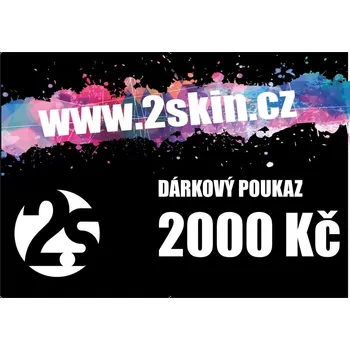 Tělový krém Dárkový poukaz v hodnotě 2000 Kč
