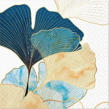 Papírový kapesník Paw Ubrousky PAW Dekor C (20ks) Stylish Ginko Accents 615475