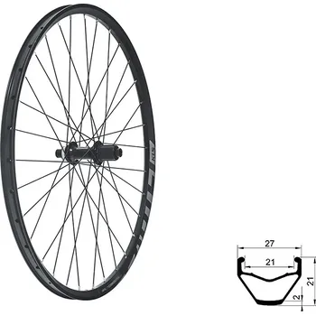 Zapletené kolo KELLYS Zapletené kolo zadní KLS VALOR 21 DSC R, 28/29", black