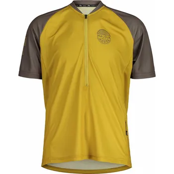 cyklistický dres volný dres Maloja StachelbeereM. All Mountain golden fall XL