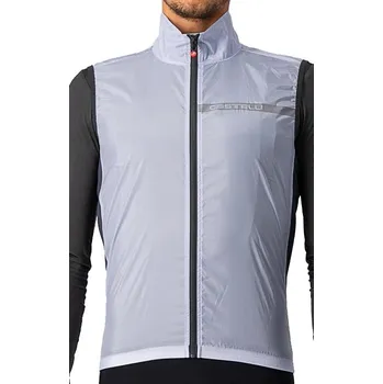 Sport vesta Castelli Squadra Stretch Vest Silver Gray/Dark Gray L