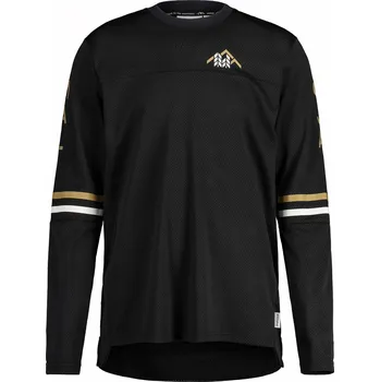 Cyklistické oblečení volný dres s dlouhým rukávem Maloja BergahornM. moonless XL