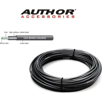 Lanko pro jízdní kolo Bovden brzdový Author ABS-Bb-Cgx 5mm (30m) černá