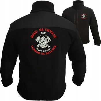 Podprsenka Personalizovaná mikina Polar OSP "Bohu na Chwałę" pro hasiče - silná, zateplená a odolná