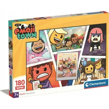 Puzzle EmojiiTown | Puzzle 180 dílků. Skvělé | Clementoni