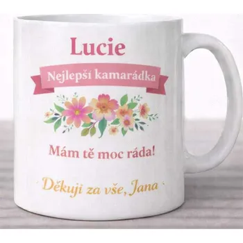 Hrnek pro kamarádku 1 - tmavě modrý