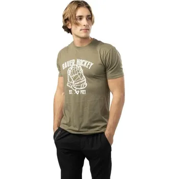 Oblečení a móda Bauer Triko Bauer Hockey Glove SR, Barva GRN, Velikost XL 958967