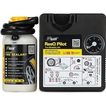Sada na opravu pneumatiky ResQ Pilot 300ml Automatická opravná sada pneu auto AIRMAN, AM020