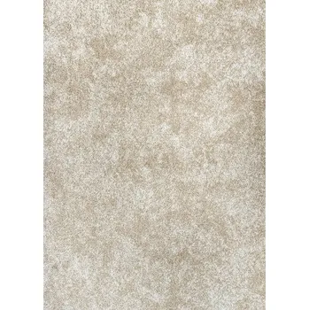 Koberec Breno Metrážový koberec SERENADE 109 (Ecoluxe) pískově béžový melír s leskem, šíře 500 cm, Vícebarevné/Béžová