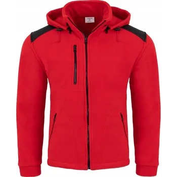 Pánská mikina JHK pánská mikina MIKINA PREMIUM S KAPUCÍ ROZEPÍNACÍ POLAR velikost XS