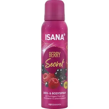 ISANA Tělový deodorant Berry Secret 150 Ml z Německa