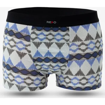 Boxerky Pánské boxerky BARVA SLIPY NA GUMIČCE ŠEDÉ MyStars Zig Zag 3XL