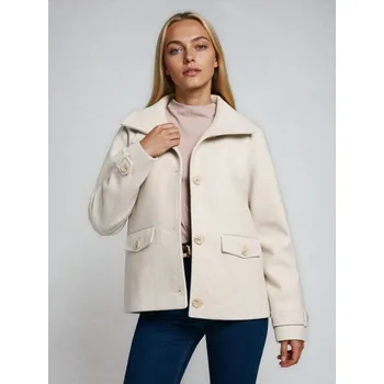 Dámský kabát Sinsay - Bunda se stojáčkem - béžová - 365HC-02M - 365HC-02M-XXL