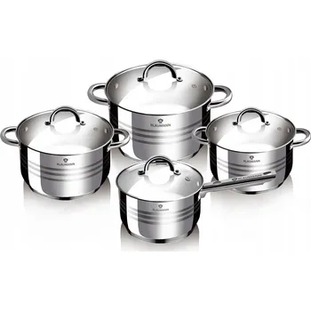 Sada nádobí Sada hrnců Blaumann Gourmet nerezová ocel 8 dílů