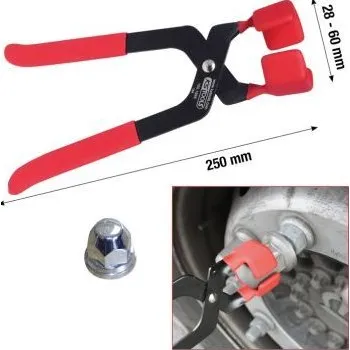 Ruční nářadí KS Tools Kleště na krycí čepičky, 250 mm 150.1995