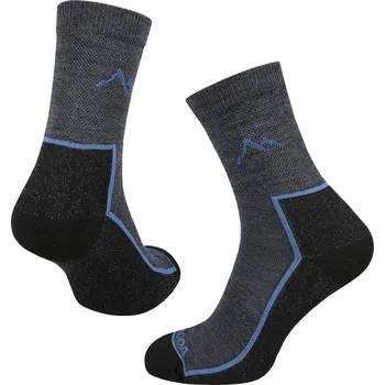 Pánské ponožky Ponožky MOOA Merino Mountain Velikost ponožek: 43-46 / Barva: modrá